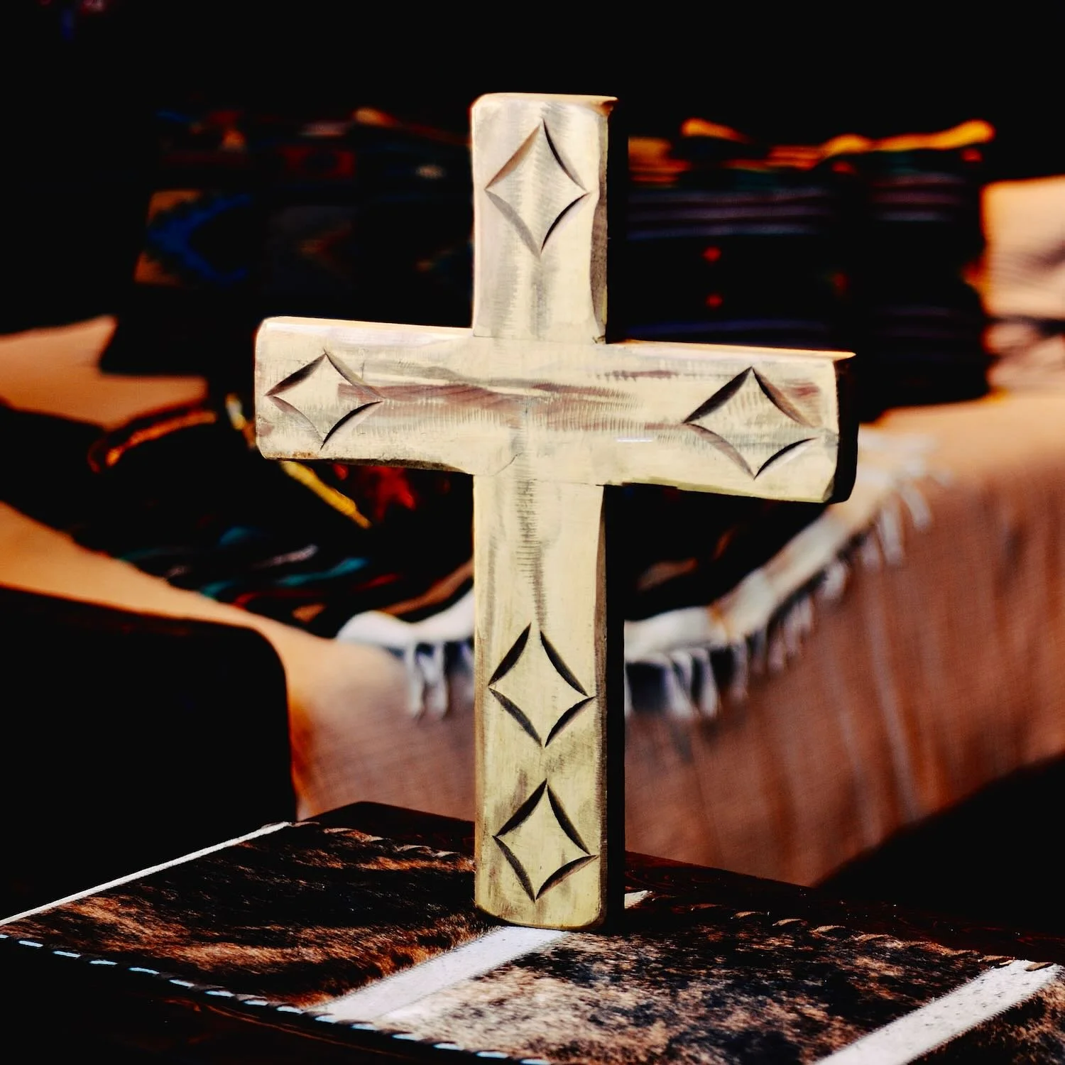 Cruz de Madera | Handmade Mexican Rustic Wooden Cross — Milagros